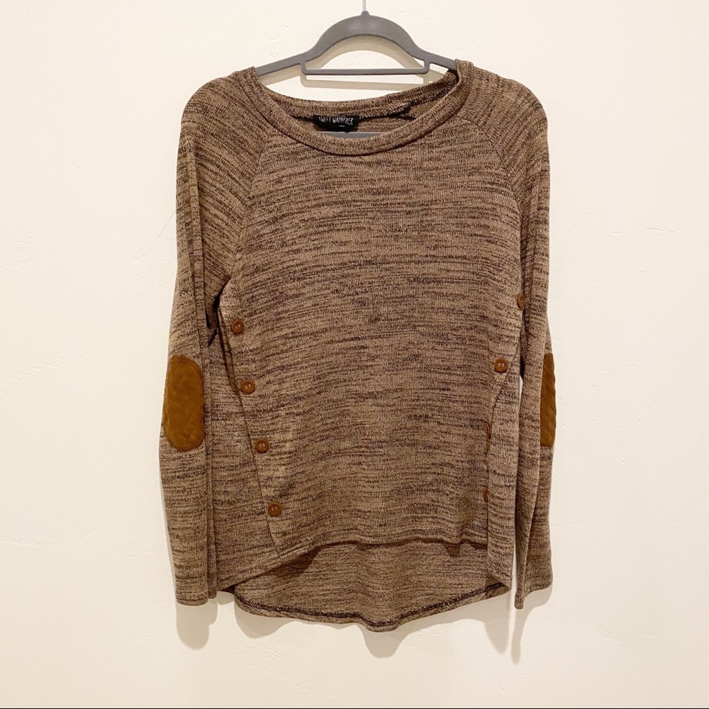 Sweet Wanderer Button Patch Long Sleeve